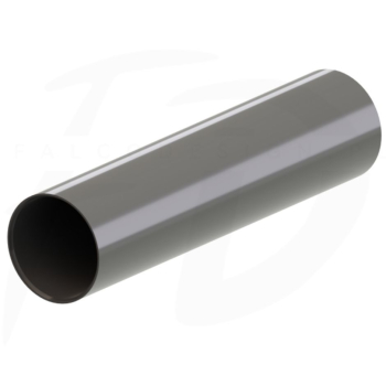 Rura spustowa PVC firmy KROP ⌀ 90 dł. 4m kolor grafit